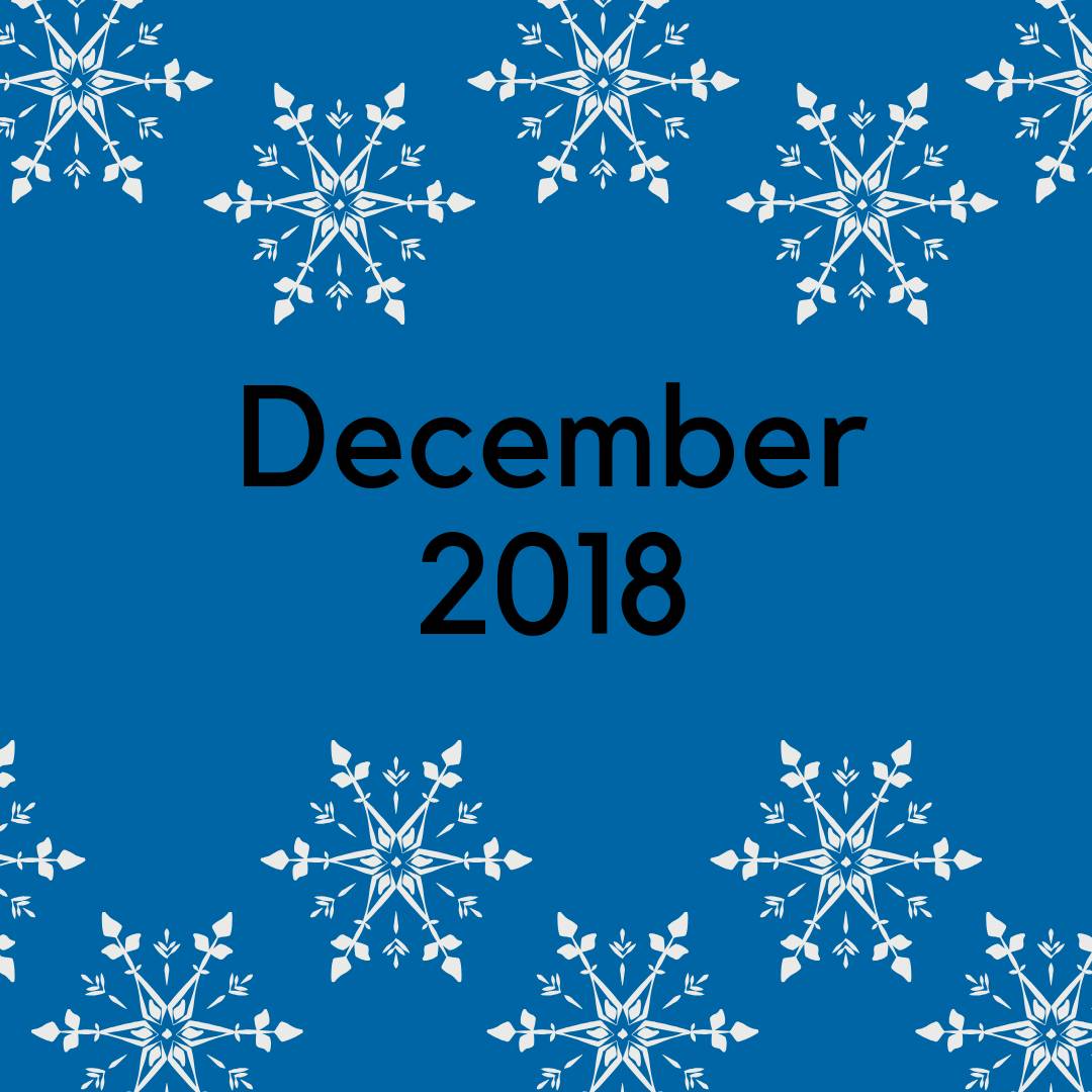 December 2018 Exploratory Newsletter